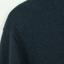 Laden Sie das Bild in den Galerie-Viewer, Second Hand SAMSOE SAMSOE Pullover mit Wolle Gr. XL blau uni Strick (*)