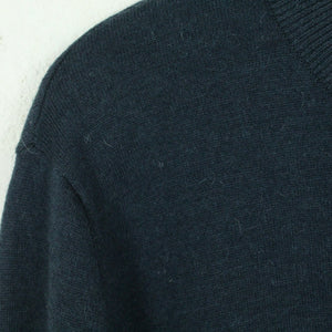 Second Hand SAMSOE SAMSOE Pullover mit Wolle Gr. XL blau uni Strick (*)
