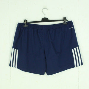 Vintage ADIDAS Sportshorts Gr. XXL blau mit Logo Stickerei Shorts