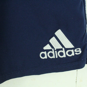 Vintage ADIDAS Sportshorts Gr. XXL blau mit Logo Stickerei Shorts