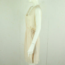 Laden Sie das Bild in den Galerie-Viewer, Second Hand SECOND FEMALE Kleid Gr. L nude silber (*)