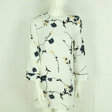 Laden Sie das Bild in den Galerie-Viewer, Second Hand GANNI Minikleid Gr. 36 weiß mehrfarbig geblümt Kleid (*)