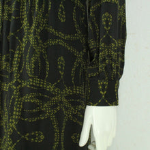 Laden Sie das Bild in den Galerie-Viewer, Second Hand RICHARD ELLEN x H&amp;M Maxikleid Gr. 36 oliv grün gemustert Kleid (*)