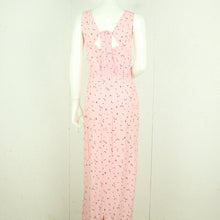 Laden Sie das Bild in den Galerie-Viewer, Second Hand STINE GOYA Maxikleid Gr. S rosa mehrfarbig gemustert Kleid (*)