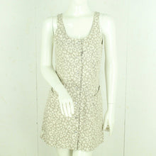 Laden Sie das Bild in den Galerie-Viewer, Vintage Y2K Kleid Gr. M braun beige gemustert Slip Dress