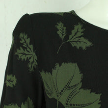 Laden Sie das Bild in den Galerie-Viewer, Second Hand SAMSOE SAMSOE Bluse Gr. M schwarz grün gemustert (*)
