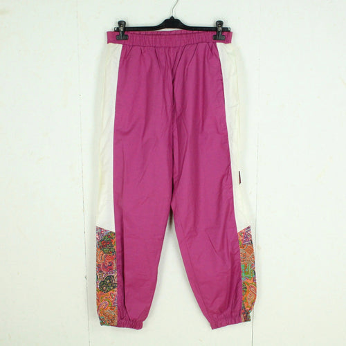 Vintage Trainingshose Gr. L pink bunt gemustert Track Pants