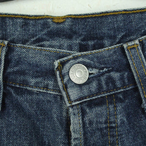 Second Hand LEVIS Jeansshorts Gr. 31 blau Denim Shorts High Waist (*)
