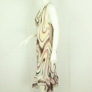 Vintage Maxikleid Gr. XXL mehrfarbig gemustert Kleid