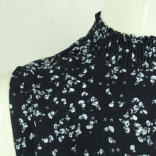 Laden Sie das Bild in den Galerie-Viewer, Second Hand OPUS Kleid Gr. 38 blau weiß gemustert (*)