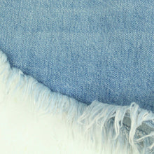 Laden Sie das Bild in den Galerie-Viewer, Second Hand TOPSHOP Jeansshorts Gr. 40 blau Denim Shorts High Waist (*)