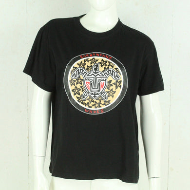 Vintage Souvenir T-Shirt Gr. M schwarz Italien Sardinien Schildkröte