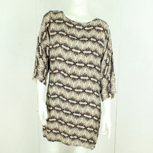 Laden Sie das Bild in den Galerie-Viewer, Second Hand BAUM & PFERDGARTEN Kleid Gr. 36 beige mehrfarbig gemustert (*)