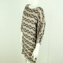 Laden Sie das Bild in den Galerie-Viewer, Second Hand BAUM & PFERDGARTEN Kleid Gr. 36 beige mehrfarbig gemustert (*)