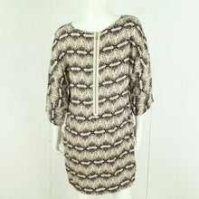 Laden Sie das Bild in den Galerie-Viewer, Second Hand BAUM & PFERDGARTEN Kleid Gr. 36 beige mehrfarbig gemustert (*)