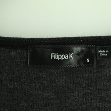 Laden Sie das Bild in den Galerie-Viewer, Second Hand FILIPPA K Kleid mit Wolle Gr. S grau meliert Strick (*)