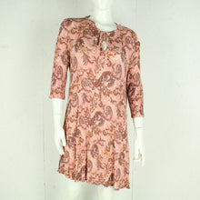 Laden Sie das Bild in den Galerie-Viewer, Second Hand F&F Kleid Gr. 46 rosa mehrfarbig gemustert (*)