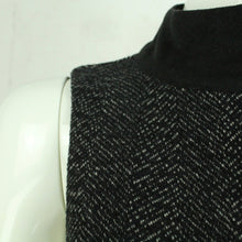 Laden Sie das Bild in den Galerie-Viewer, Second Hand MAX & CO Kleid mit Wolle Gr. 40 schwarz grau gemustert (*)