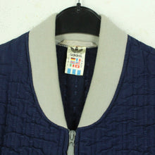 Laden Sie das Bild in den Galerie-Viewer, Vintage ADIDAS Weste Gr. S/M blau grau Sportswear mit Logo Stitching