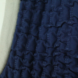 Vintage ADIDAS Weste Gr. S/M blau grau Sportswear mit Logo Stitching
