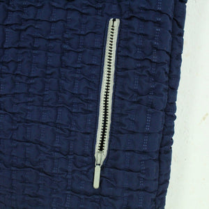 Vintage ADIDAS Weste Gr. S/M blau grau Sportswear mit Logo Stitching