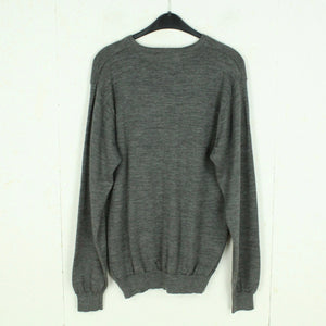 Second Hand SELECTED HOMME Wollpullover Gr. XL grau meliert Strick Wolle Pullover (*)
