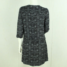 Laden Sie das Bild in den Galerie-Viewer, Second Hand COMPTOIR DES COTONNIERS Kleid Gr. 38 grau schwarz gemustert (*)