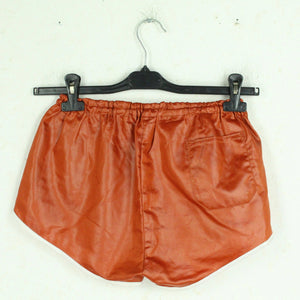 Vintage Sportshorts Shorts Gr. S orange weiß Hot Pants