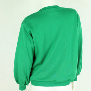 Second Hand NEO NOIR Sweatshirt Gr. 36 grün mit Print (*)