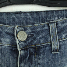 Laden Sie das Bild in den Galerie-Viewer, Second Hand CLOSED Jeans Gr. it. 44 (38) blau Mod. Pedal Straight Long (*)