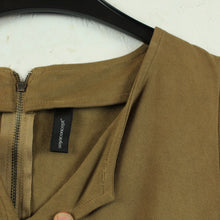 Laden Sie das Bild in den Galerie-Viewer, Second Hand SOYACONCEPT Kleid Gr. XL braun in Wildlederoptik (*)