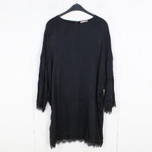 Laden Sie das Bild in den Galerie-Viewer, Second Hand CUSTOMMADE Kleid Gr. 40 schwarz Spitze (*)