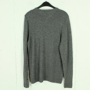 Second Hand LAFAYETTE HOMME Pullover Gr. L grau meliert Wolle Strick (*)