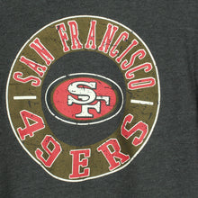 Laden Sie das Bild in den Galerie-Viewer, Second Hand TEAM APPAREL NFL Sweatshirt Gr. S grau mit Print "49ers San Francisco" (*)