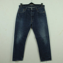 Laden Sie das Bild in den Galerie-Viewer, Vintage LEVIS 501 Jeans Gr. W36 L32 blau