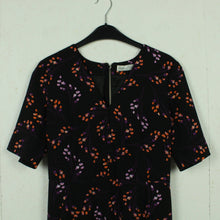 Laden Sie das Bild in den Galerie-Viewer, Second Hand INWEAR Etuikleid Gr. 36 schwarz bunt geblümt (*)