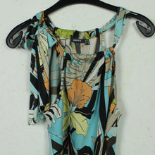 Laden Sie das Bild in den Galerie-Viewer, MEXX Y2K Vintage Seidentop Bluse Gr. S mehrfarbig Seide