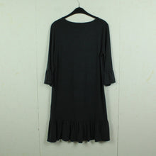 Laden Sie das Bild in den Galerie-Viewer, Second Hand CONTINUE Kleid Gr. S graublau (*)