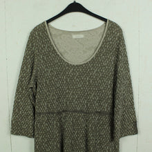 Laden Sie das Bild in den Galerie-Viewer, Second Hand CREAM Kleid Gr. XL taupe greige 3/4-Arm (*)