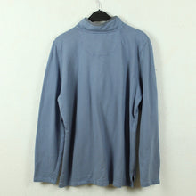 Laden Sie das Bild in den Galerie-Viewer, Vintage Sweatshirt Gr. M blau Patch: LL Bean Landschaft