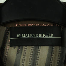 Laden Sie das Bild in den Galerie-Viewer, Second Hand BY MALENE BIRGER Midikleid Gr. 36 braun schwarz Kleid (*)