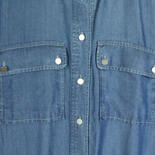 Laden Sie das Bild in den Galerie-Viewer, Second Hand GUSTAV Jeanskleid Gr. 38 blau Denim Kleid (*)