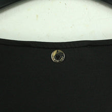 Laden Sie das Bild in den Galerie-Viewer, Second Hand TWIN SET Kleid Gr. L schwarz Wickeloptik (*)