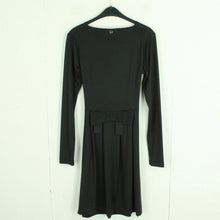 Laden Sie das Bild in den Galerie-Viewer, Second Hand TWIN SET Kleid Gr. L schwarz Wickeloptik (*)