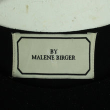 Laden Sie das Bild in den Galerie-Viewer, Second Hand BY MALENE BIRGER Kleid Gr. M schwarz Glitzer (*)