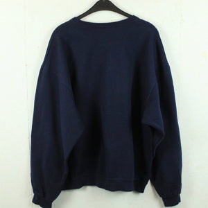 Vintage Sweatshirt Gr. XL blau Print: Print: Pine Harbour