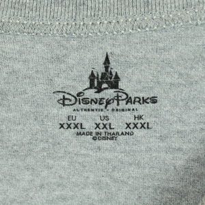 WALT DISNEY Parks Vintage Sweatshirt Gr. 3XL grau Patch: Walt Disney World