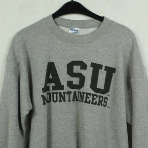Vintage Sweatshirt Gr. M grau Print: ASU MOUNTAINEERS
