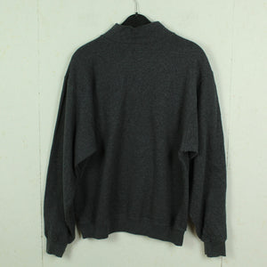 Vintage Sweatshirt Gr. M anthrazit Patch "ΛΠΗ"