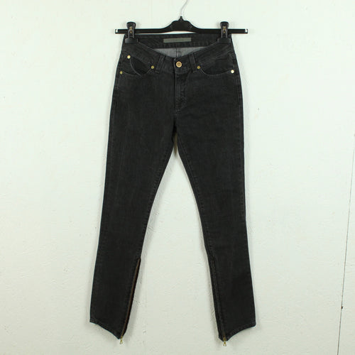 Second Hand SUPERFINE Jeans Gr. 26 grau Skinny (*)